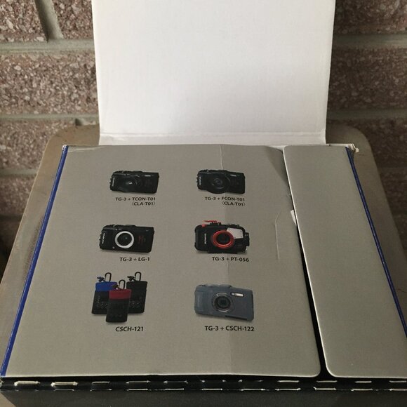 Olympus Stylus Tough TG-3 16MP Compact Waterproof Camera In Red - Picture 6 of 13